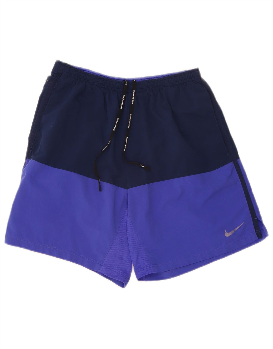 Nike Sportshorts til mænd Medium Marineblå Colourblock Polyester