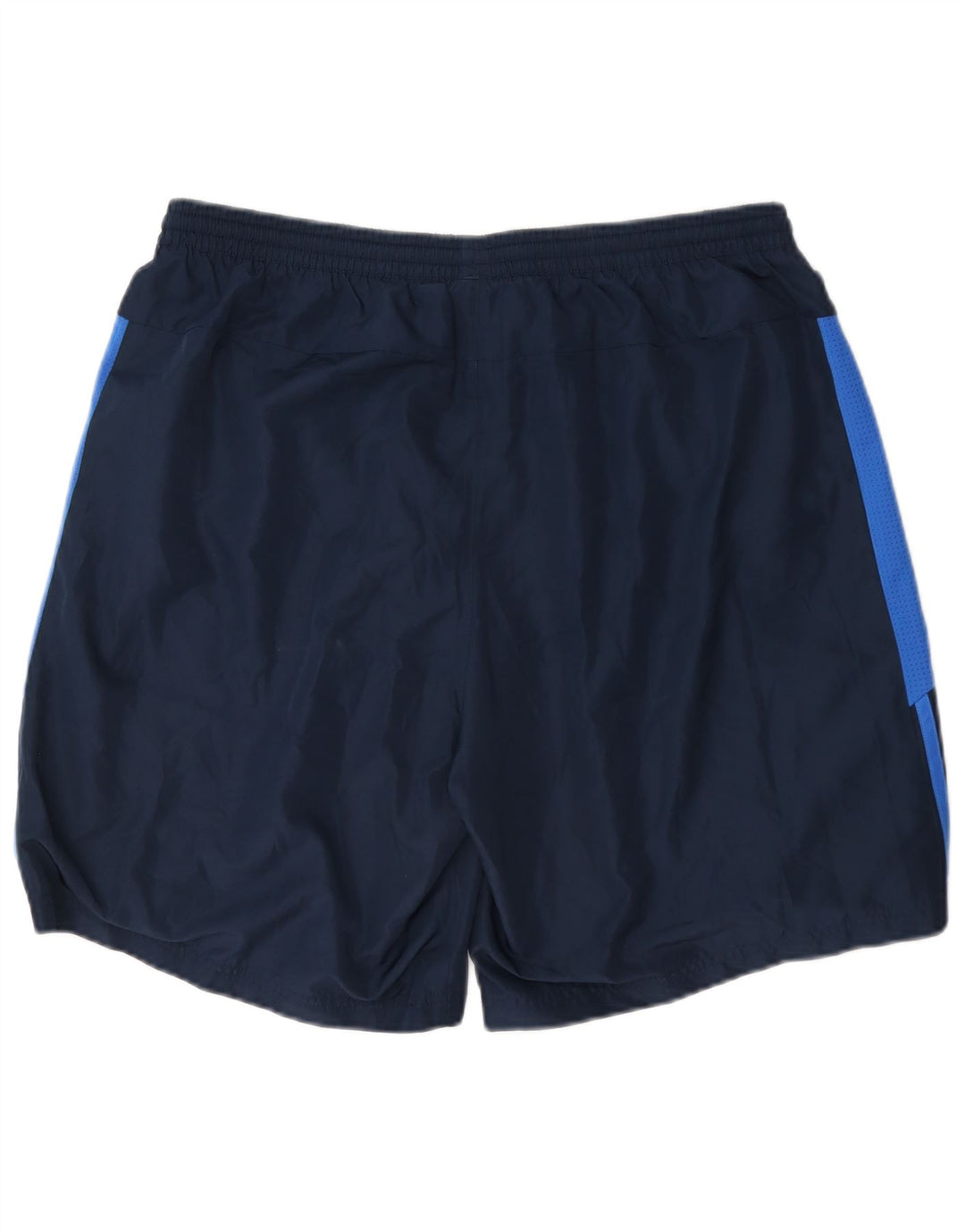Adidas Herre Sportshorts Large Navy Blue Colourblock Polyester