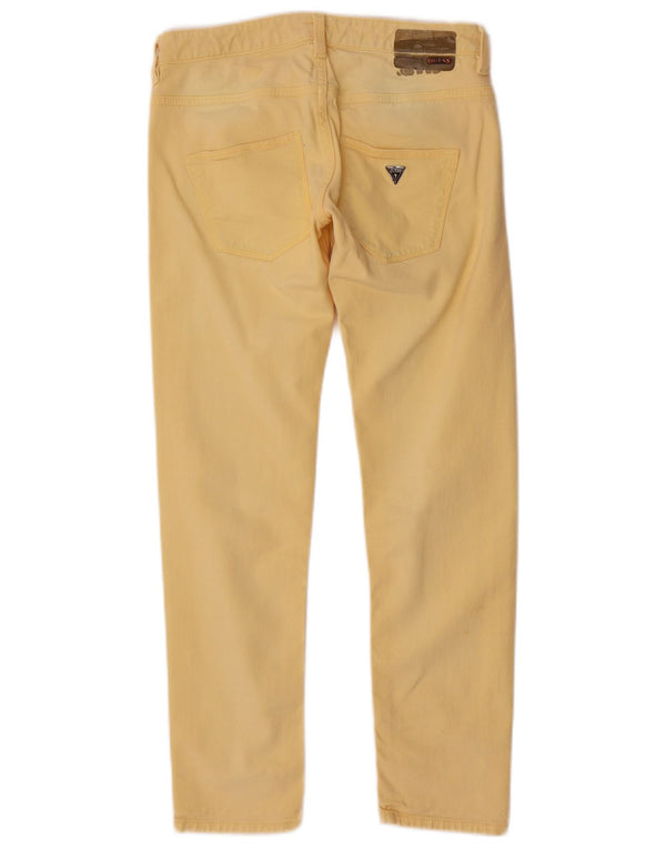 Guess Sophie Slim Jeans til kvinder W28 L26 Gul