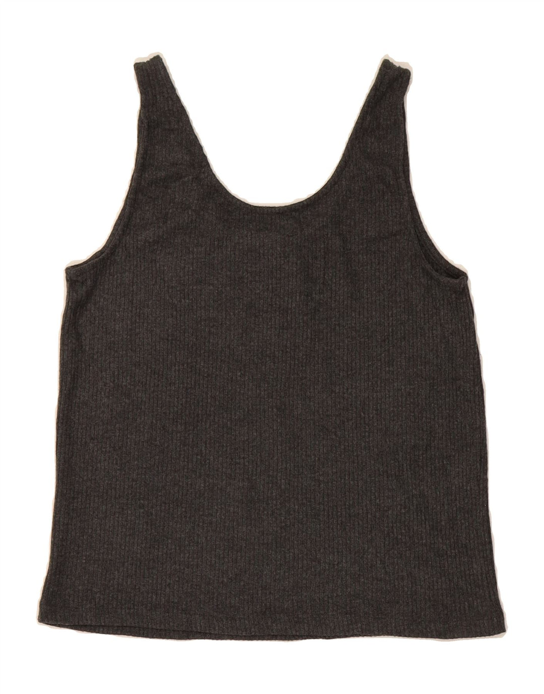 J. CREW Womens Vest Top UK 14 Large Grey Vintage J. Crew and Second-Hand J. Crew from Messina Hembry 
