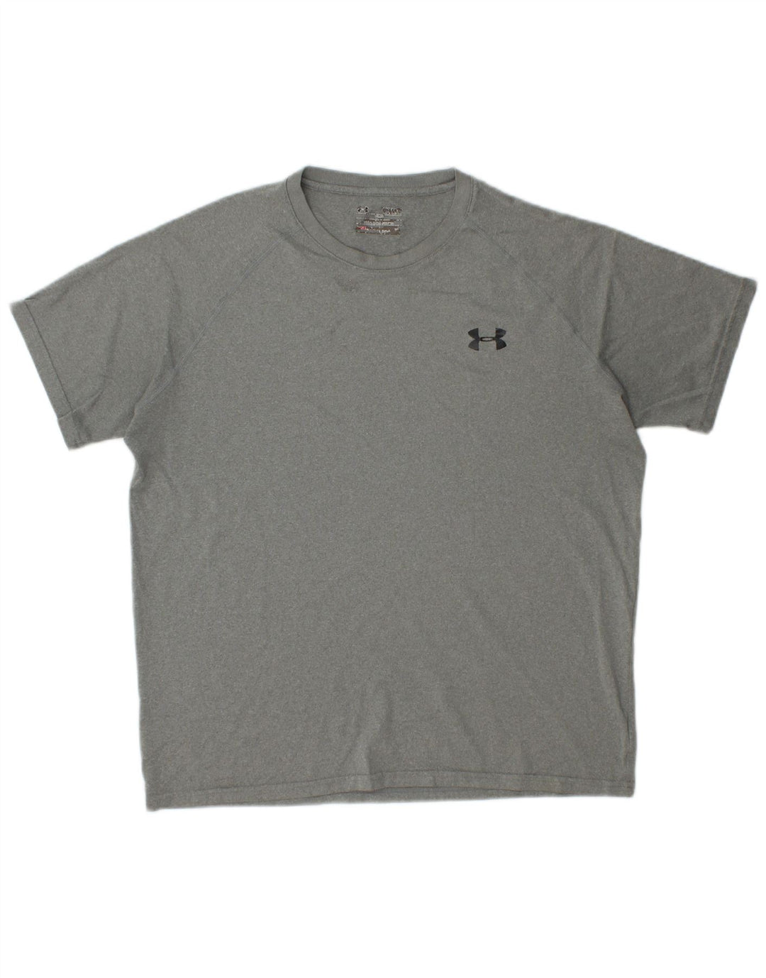 UNDER ARMOUR Herre Heat Gear T-Shirt Top Medium Grå