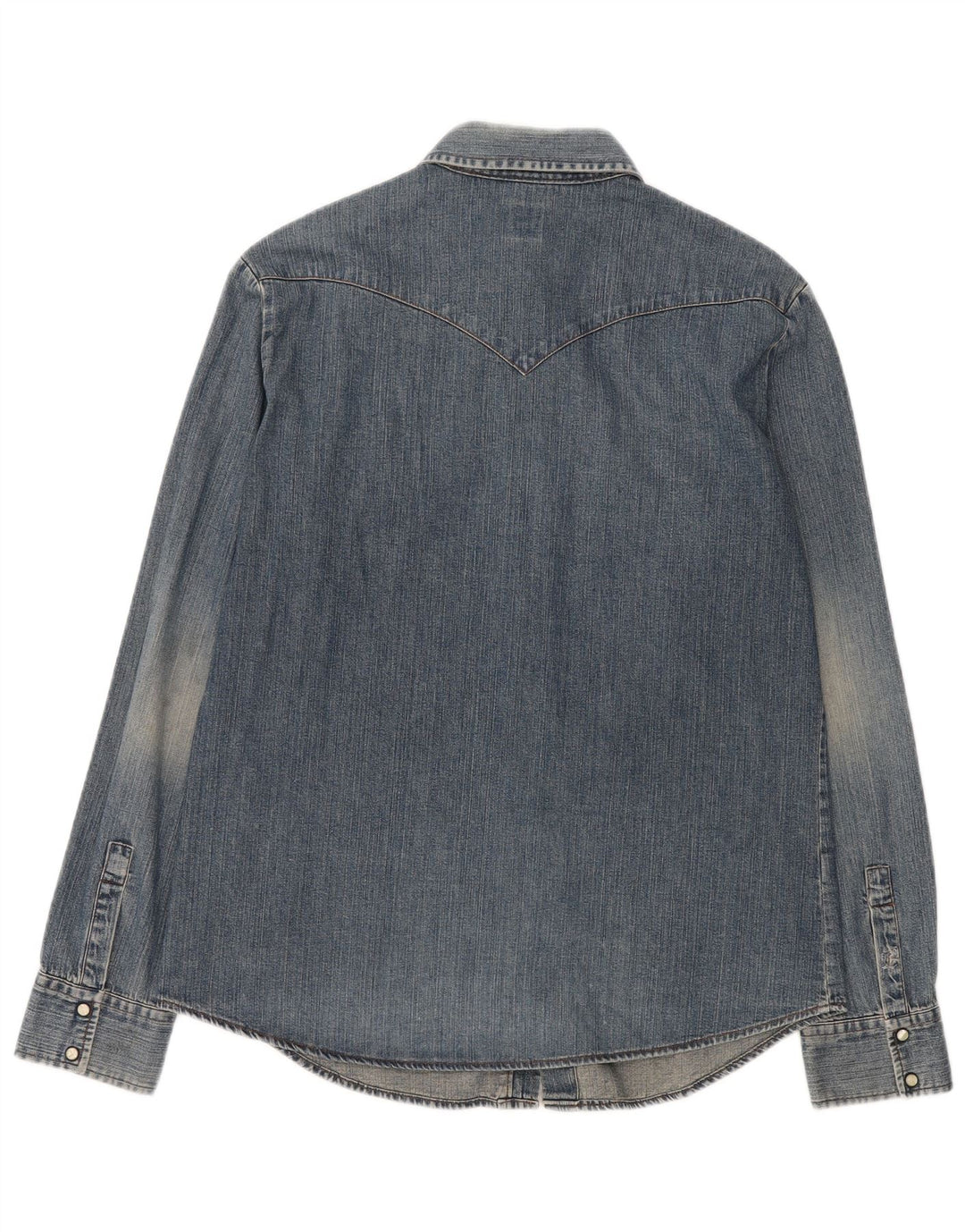Energie Herre Denim Skjorte Stor Blå Bomuld