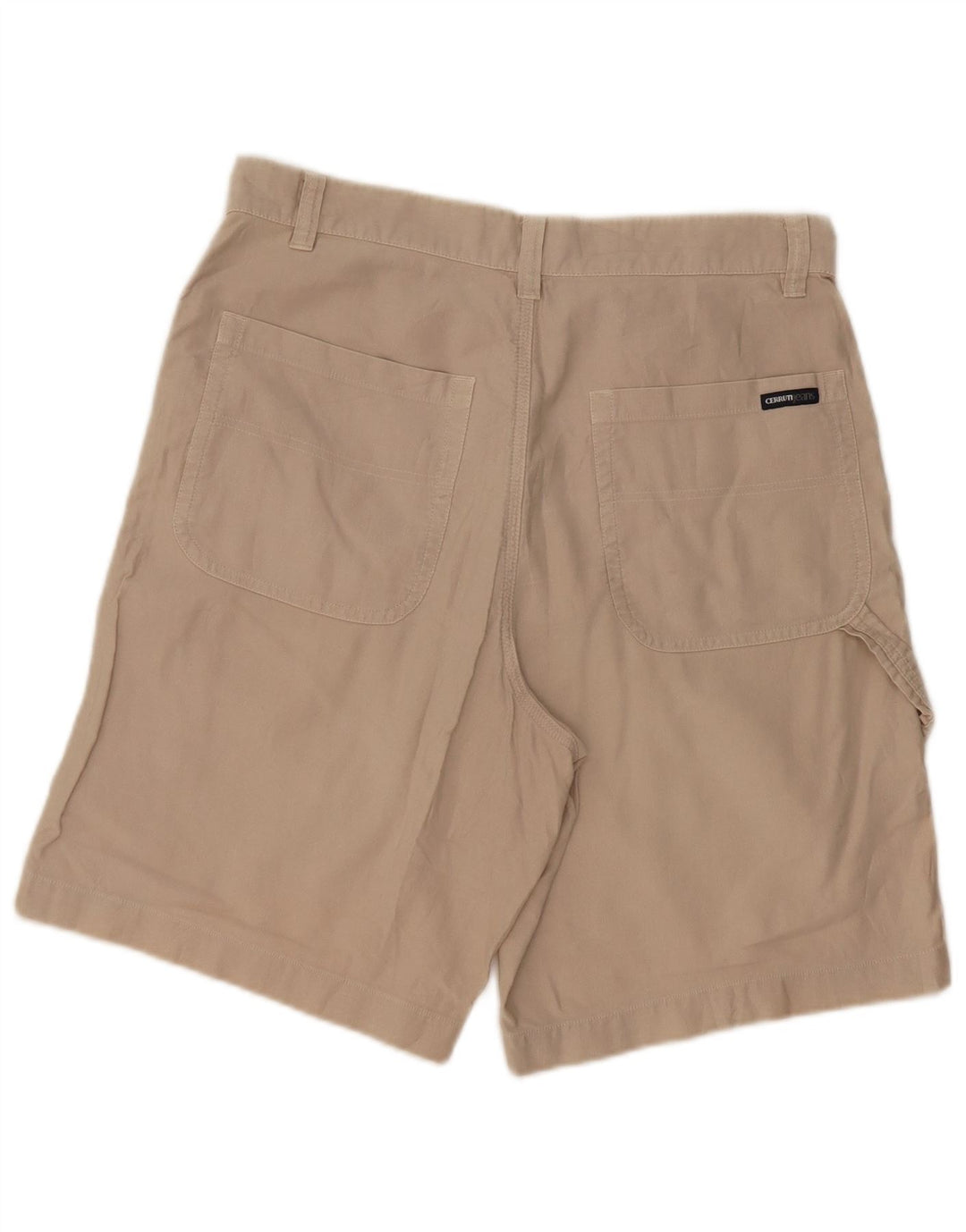Cerruti Herre Casual Shorts IT 48 Medium W34 Beige Bomuld