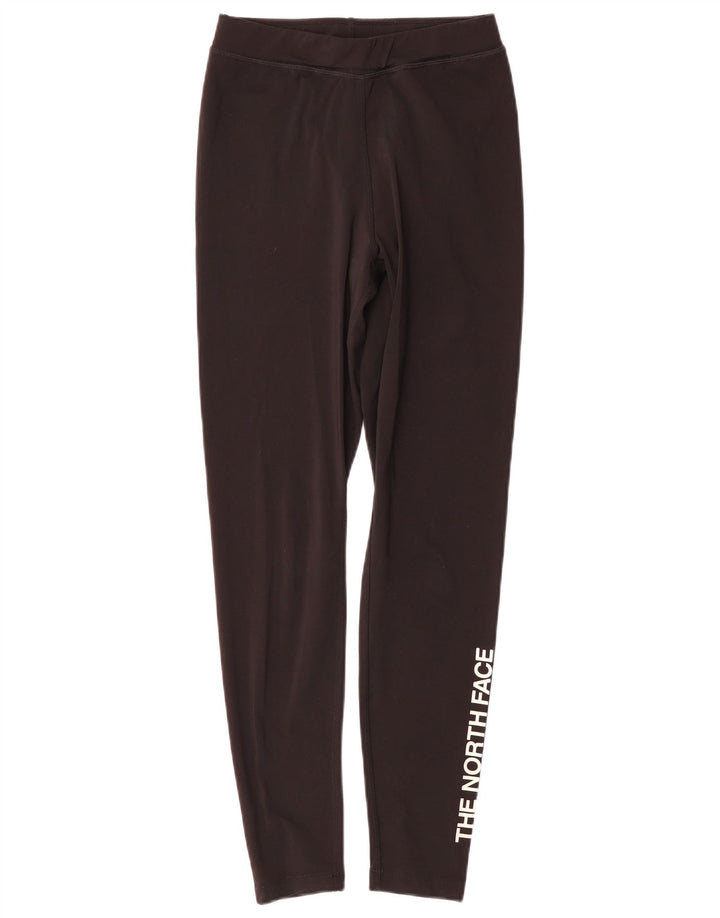 THE NORTH FACE Womens Graphic Leggings UK 8 Small  Black