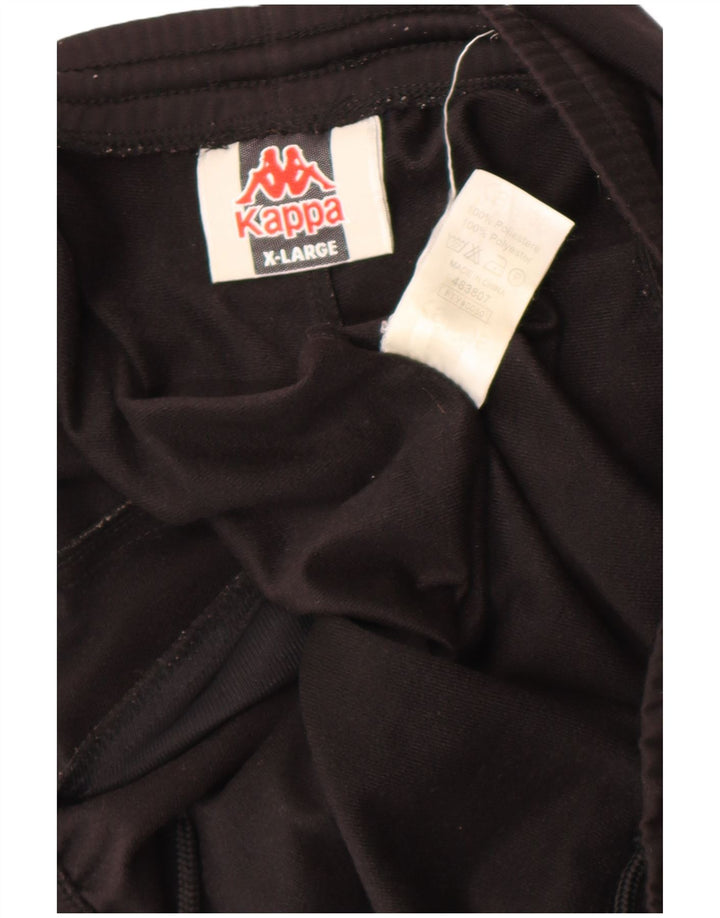 Kappa Herre grafiske sportsshorts XL sort polyester