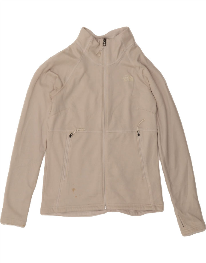 THE NORTH FACE Womens Tracksuit Top Jacket UK 14 Medium Beige Polyester Vintage The North Face and Second-Hand The North Face from Messina Hembry 