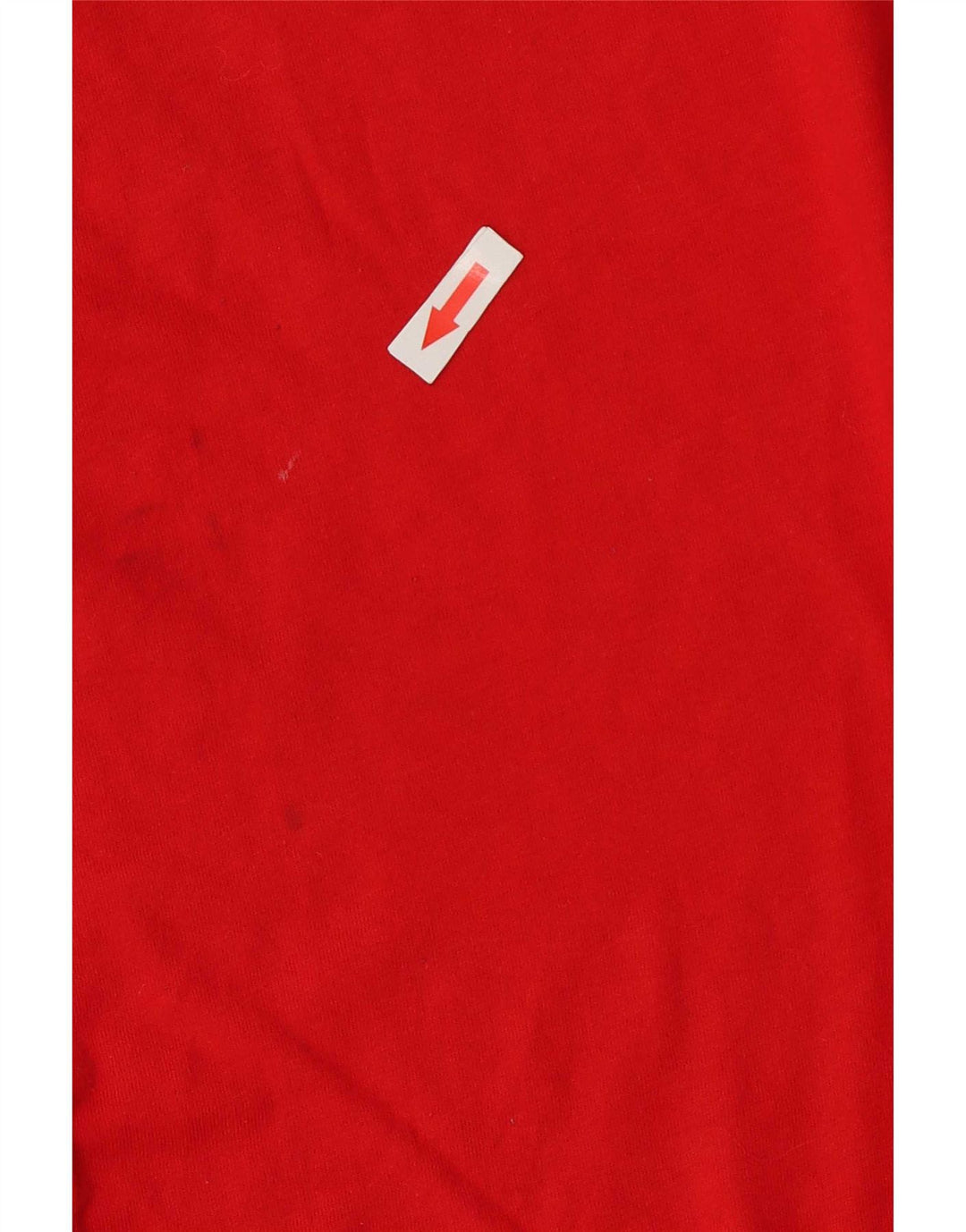 Champion Herre Grafisk T-Shirt Top Stor Rød Bomuld