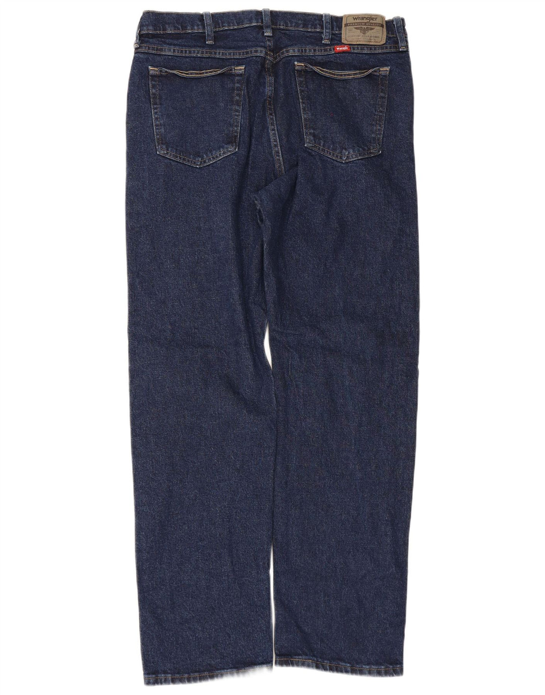 Wrangler Straight Jeans til mænd W36 L32 Marineblå Bomuld