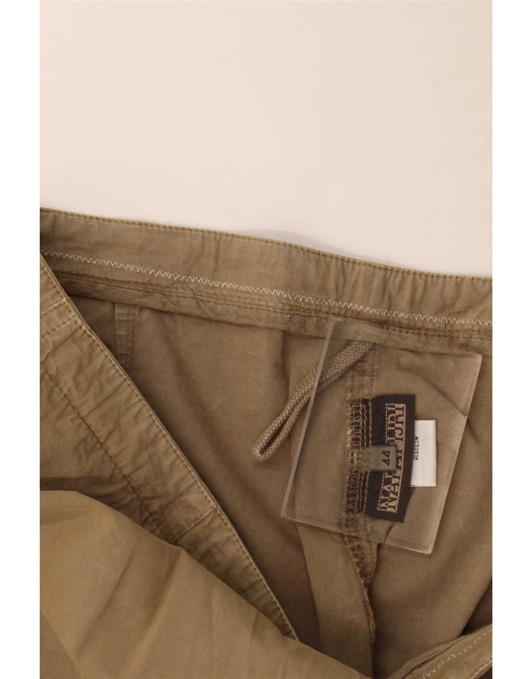Napapijri Dame Midi Nederdel IT 44 Medium W32 Brun Bomuld