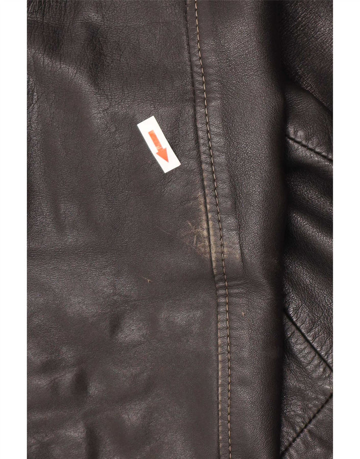 Vintage herre læderjakke UK 40 Large Black