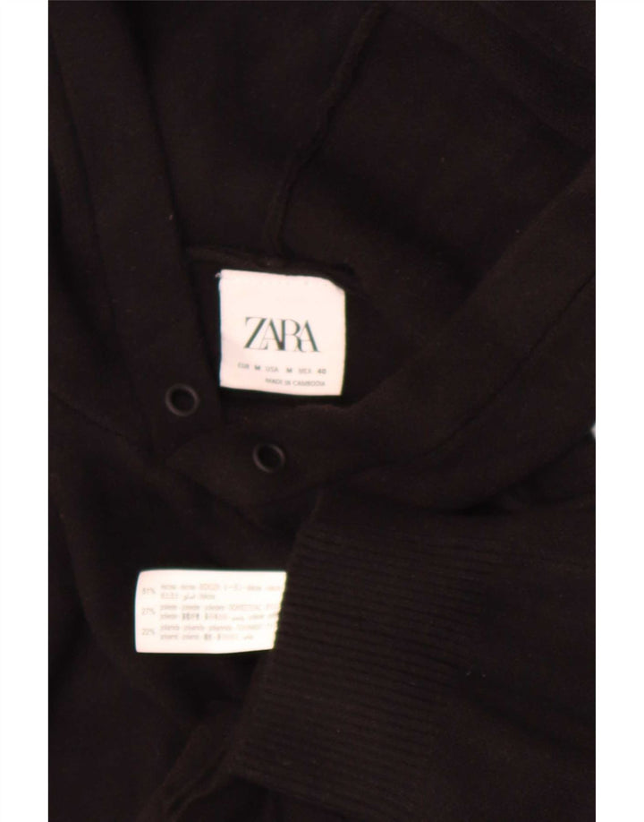 Zara hættetrøje til mænd mellem sort viskose