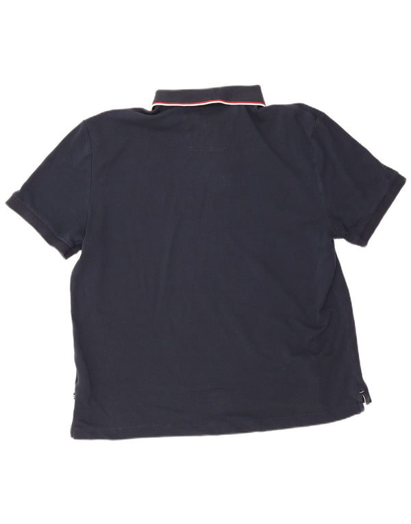 Nautica Polo Shirt til mænd XL Marineblå Bomuld