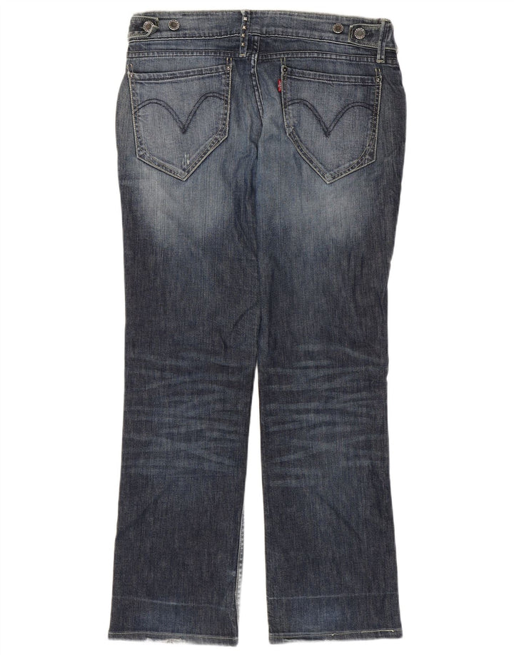 Levi's lige jeans til kvinder W32 L30 blå bomuld