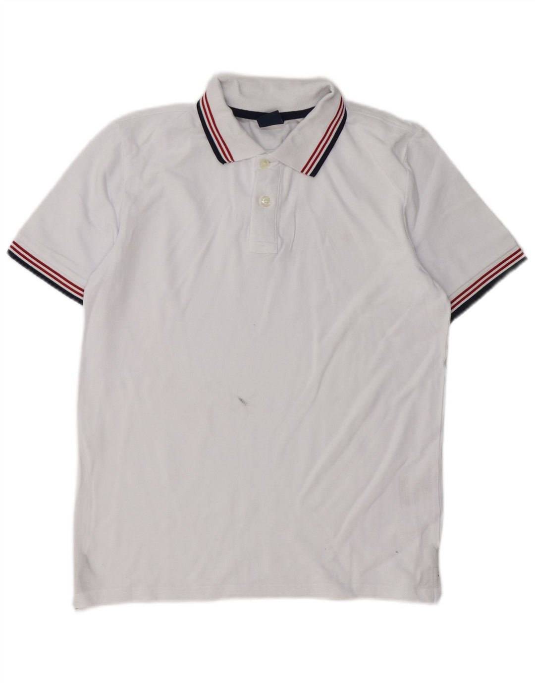 North Sails Herre Grafisk Polo Shirt Lille Hvid Bomuld