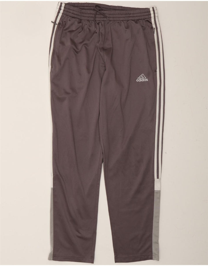 ADIDAS Mens Tracksuit Trousers UK 40/42 Medium  Grey Polyester Vintage Adidas and Second-Hand Adidas from Messina Hembry 