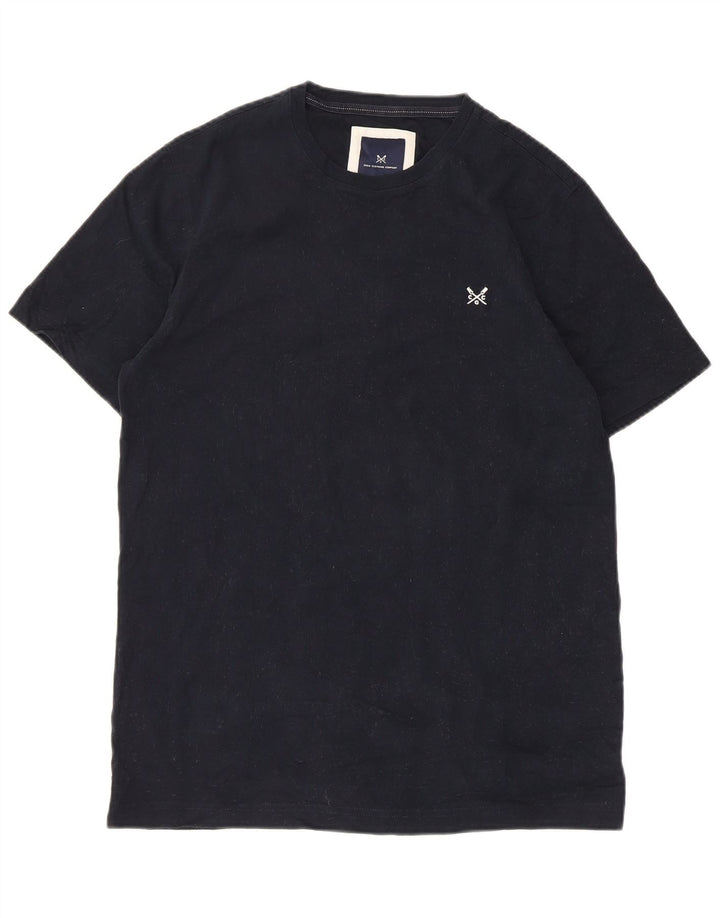 Besætningstøj Herre T-shirt Top Medium Marineblå Bomuld