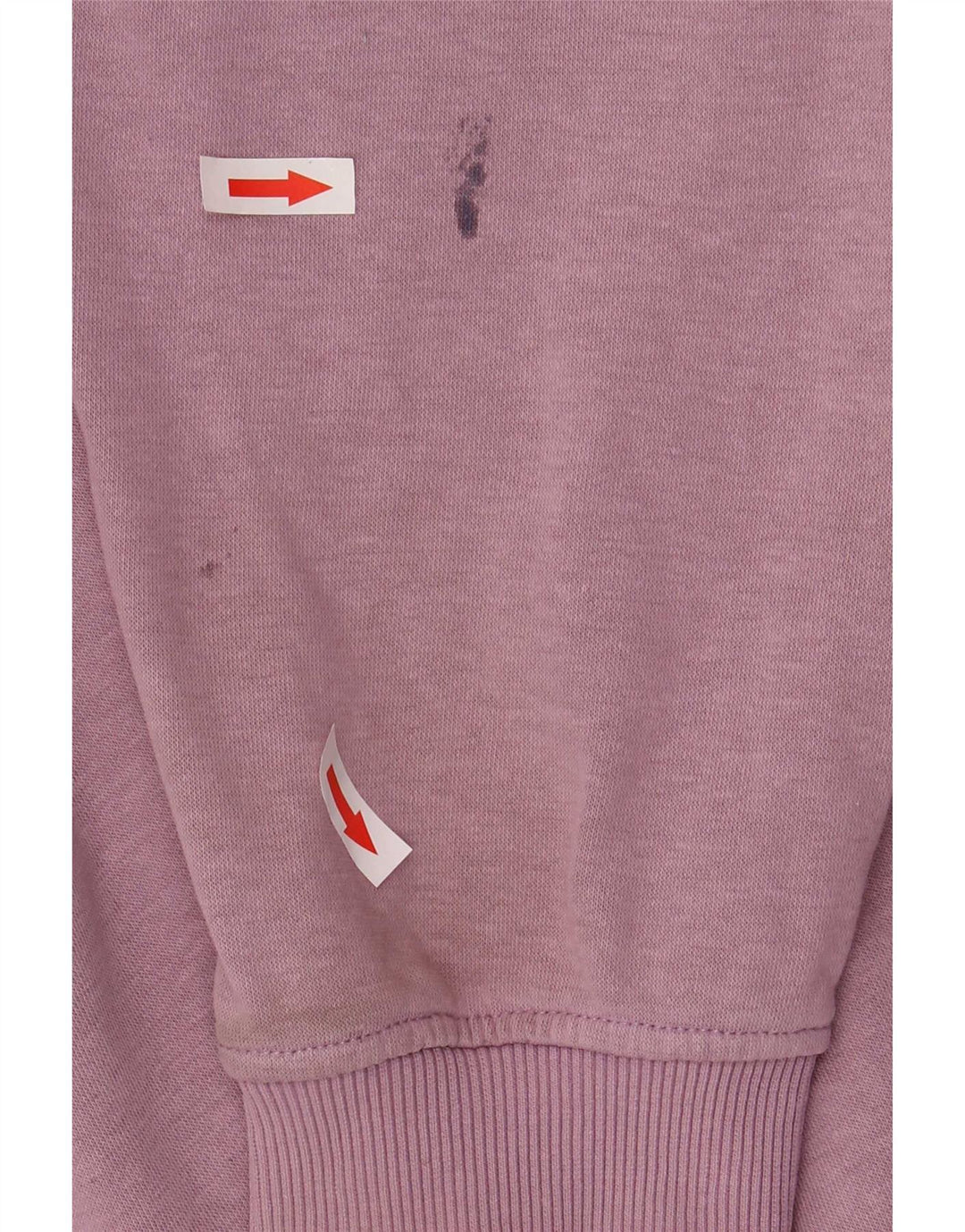 Champion Dame Grafisk Oversized Sweatshirt Jumper UK 16 Large Purple