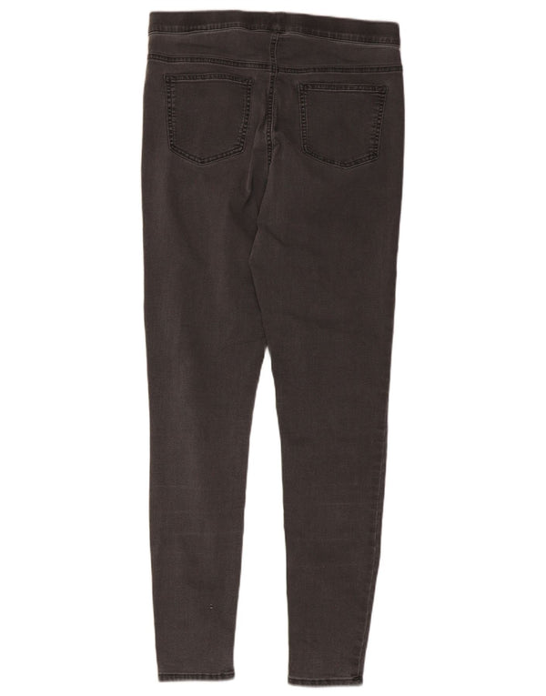 Marks & Spencer Dame Jegging Jeans UK 12 Medium W30 L28 Grå Bomuld