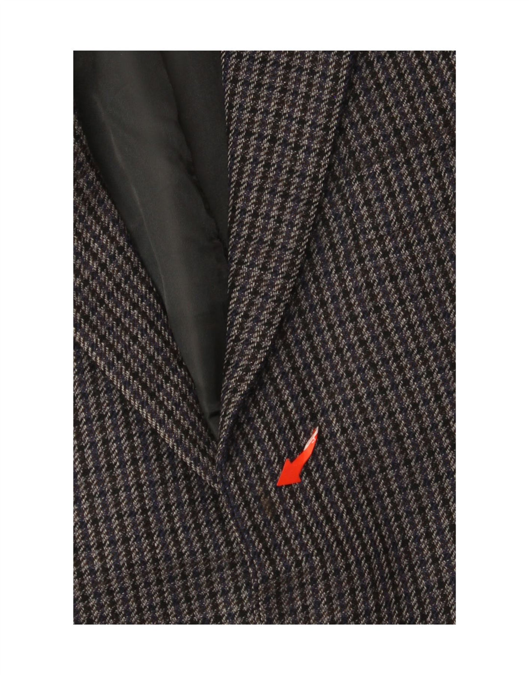 Chaps Herre 2-knaps blazerjakke UK 38 Medium Grey Houndstooth