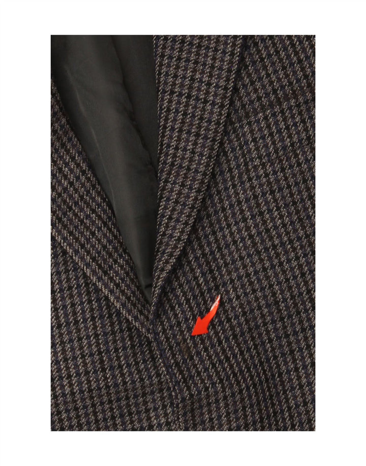 Chaps Herre 2-knaps blazerjakke UK 38 Medium Grey Houndstooth
