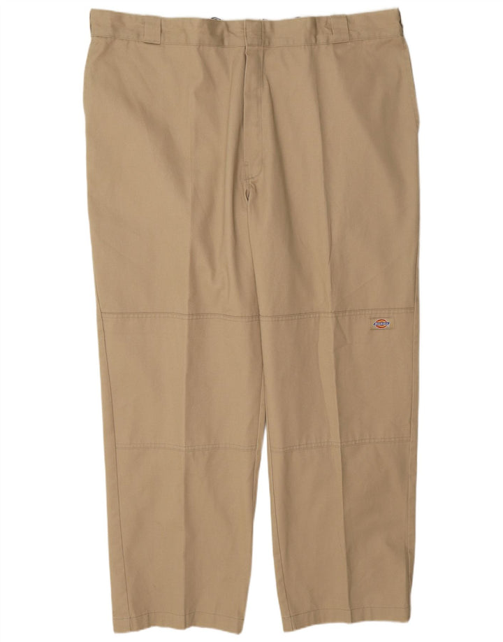 Dickies Herre Straight Cargo Bukser W44 L32 Beige Polyester