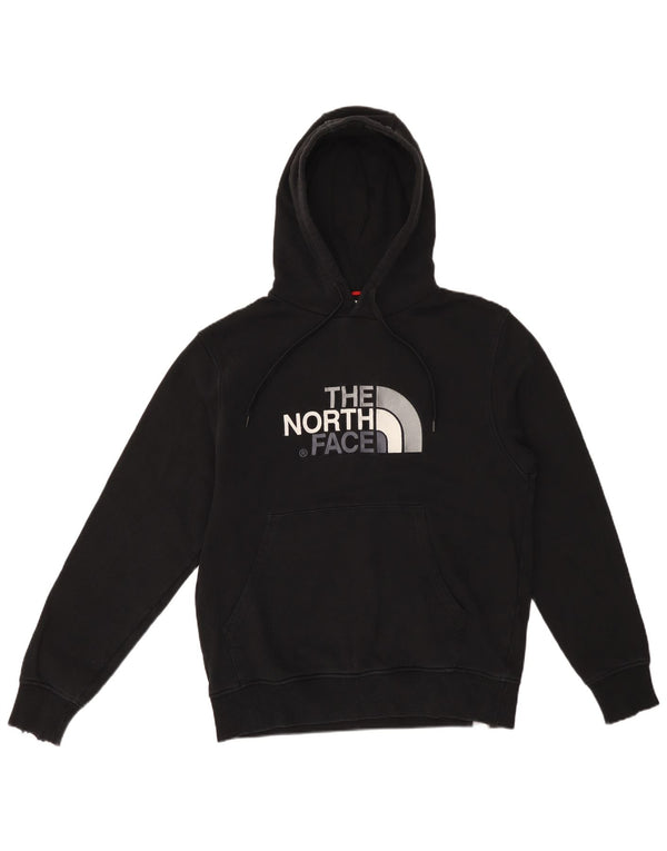 The North Face Herre Grafisk Hoodie Jumper Medium Sort Bomuld