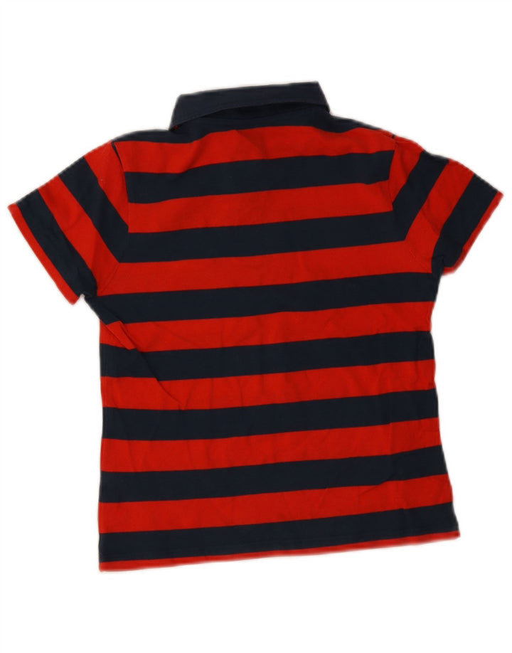 Admiral Boys Polo Shirt 9-10 år rødstribet bomuld