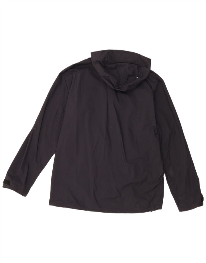 Berghaus Herre Hooded Windbreaker Jacket UK 38 Medium Sort Polyamid