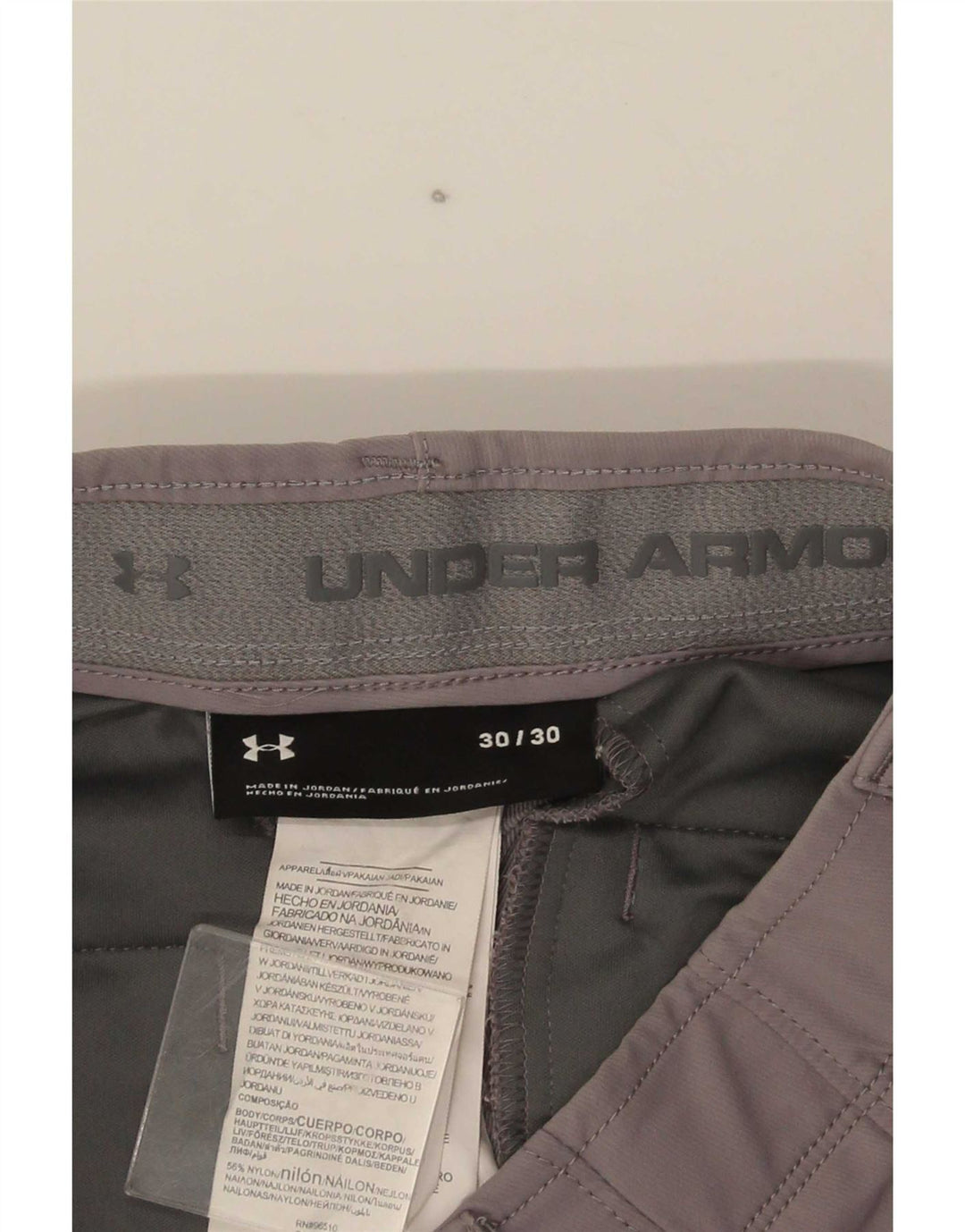 Under Armour Herre Lige Chino Bukser W30 L30 Grå Nylon