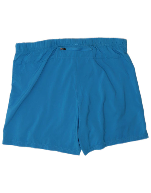 Asics Mens Sport Shorts Large  Blue Polyester