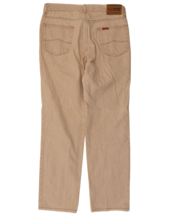 Carrera Straight Jeans til mænd W38 L32 Beige Bomuld