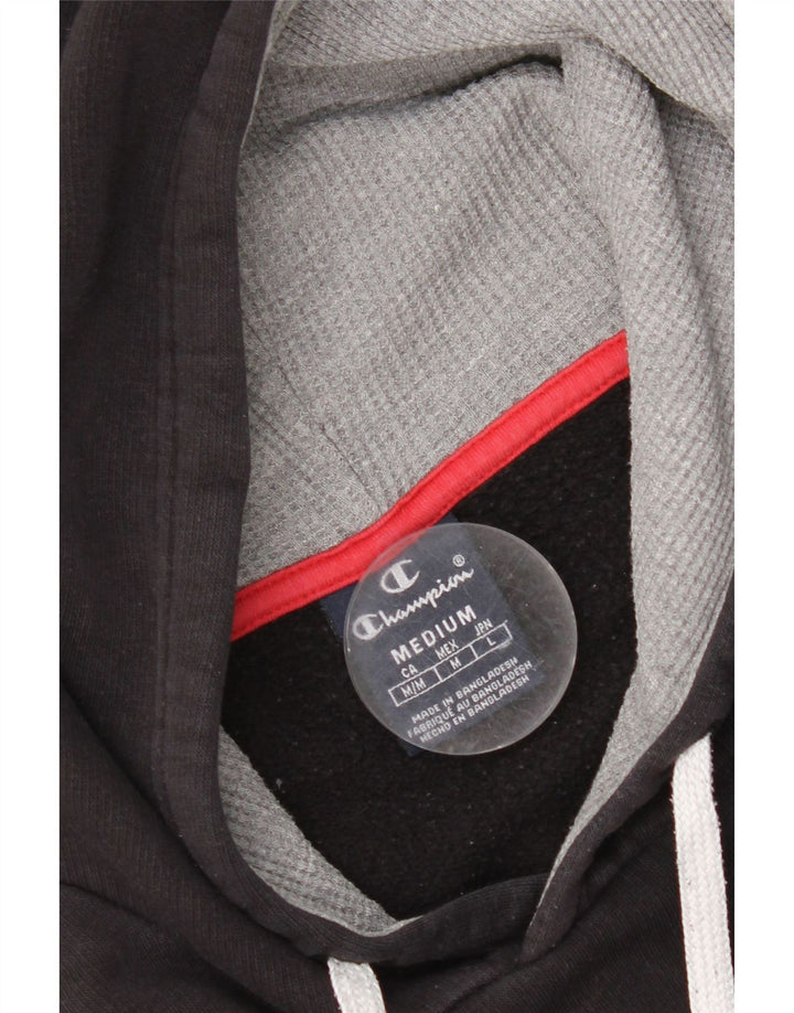 Champion Herre grafisk hættetrøje Jumper Medium Sort