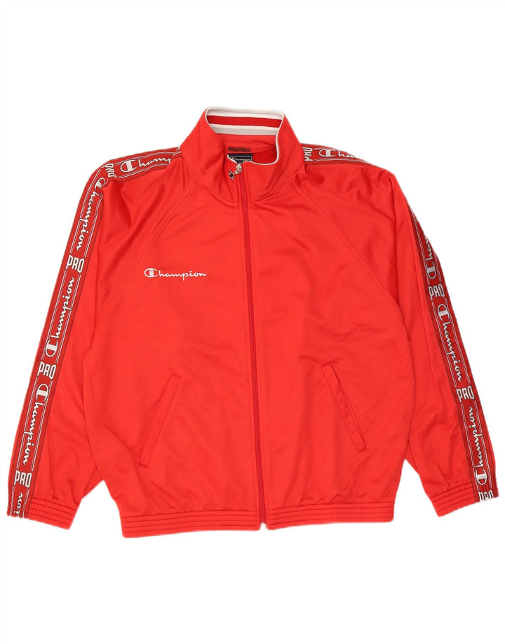 Champion Herre grafisk hel træningsdragt Lille rød Colourblock Polyester