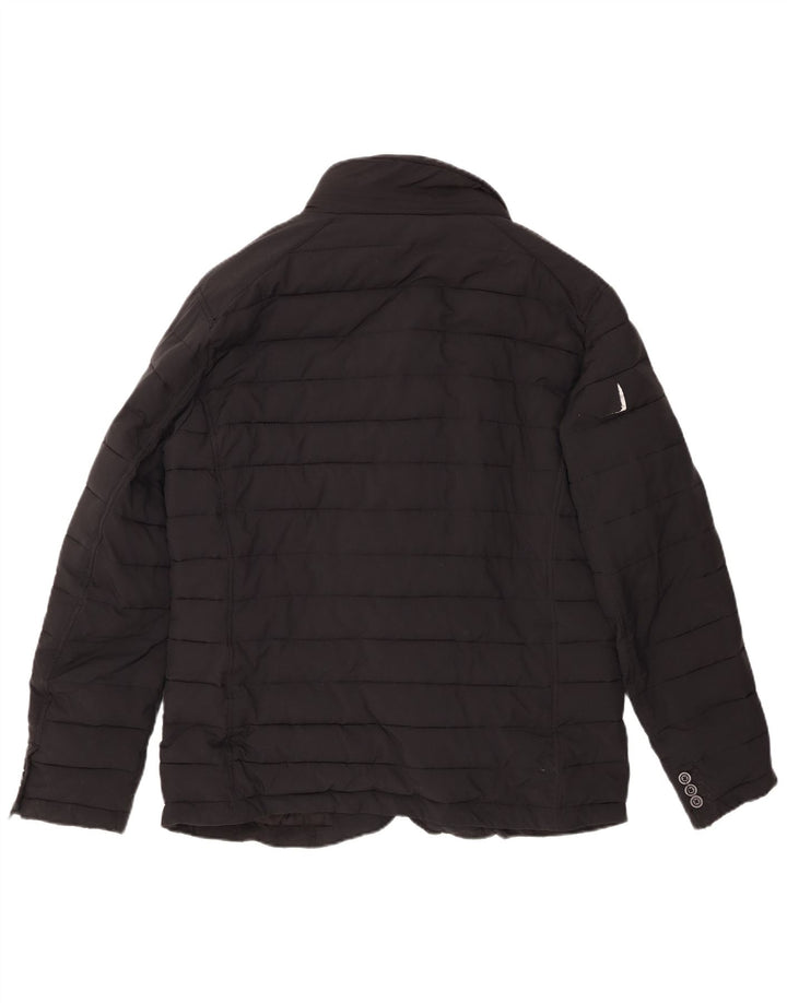 Zara Polstret Herrejakke UK 40 Stor Sort Polyester