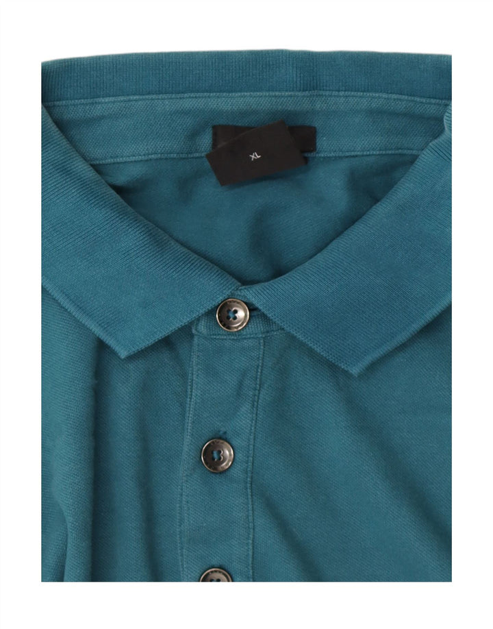 HUGO BOSS Herre Slim Fit Polo Shirt XL Blå