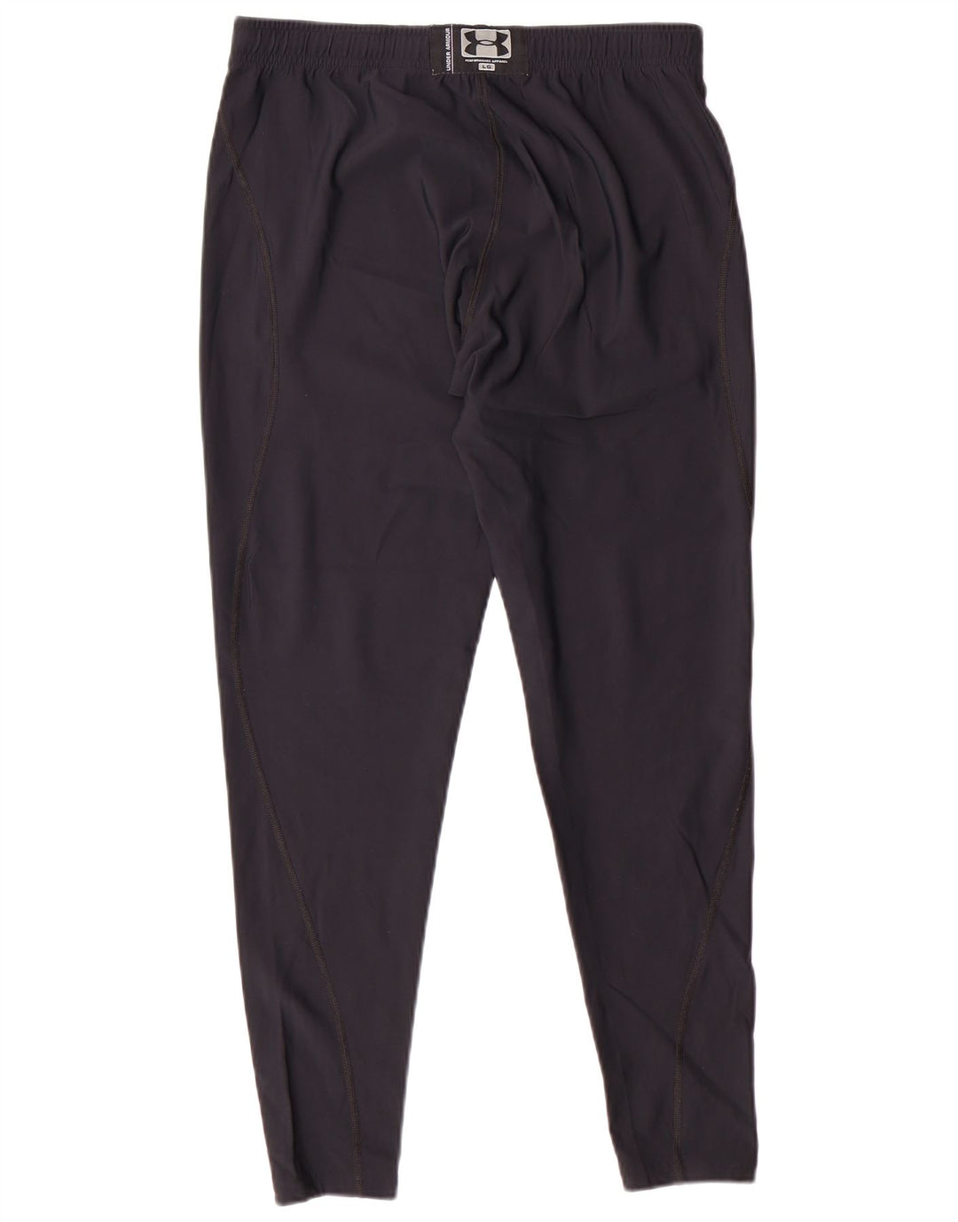 UNDER ARMOUR Dame Heat Gear Træningsdragt Bukser UK 14 Large Navy Blue