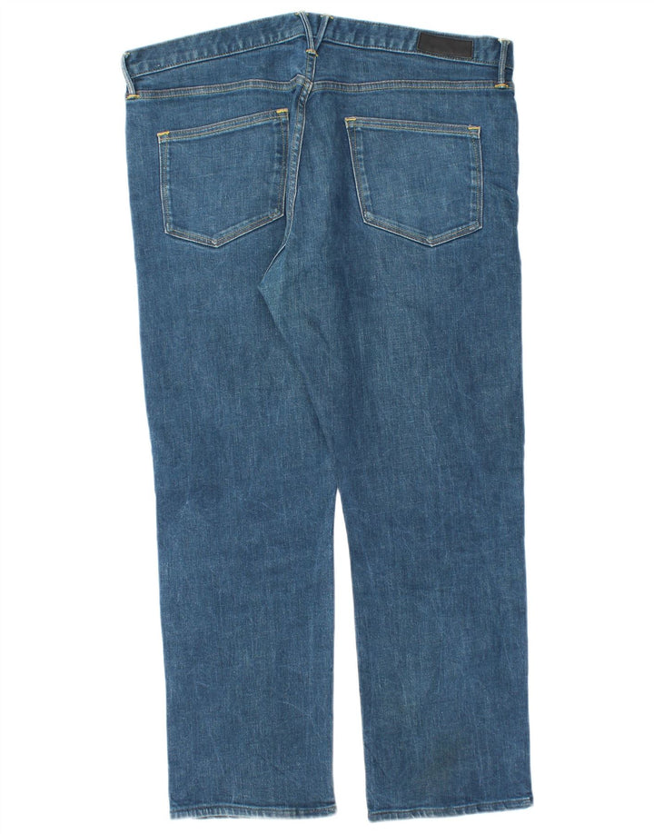 Marks & Spencer Herre Autograph Straight Jeans W36 L27 Blå Bomuld