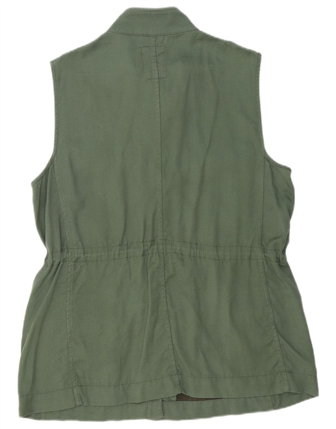 Gap Womens Utility Gilet UK 18 XL Grøn Lyocell