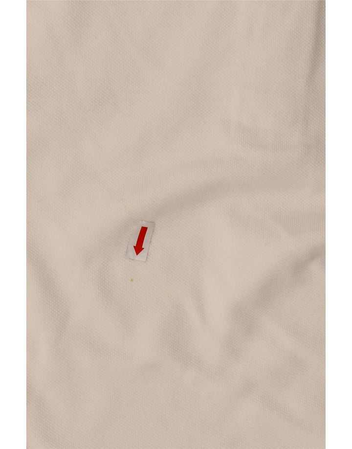 ARMANI JEANS Poloshirt til mænd Medium hvid bomuld