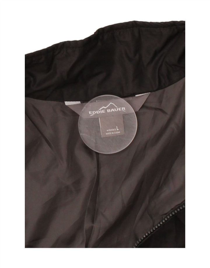 EDDIE BAUER Womens Quilted Jacket UK 16 Large Black Polyester Vintage Eddie Bauer and Second-Hand Eddie Bauer from Messina Hembry 