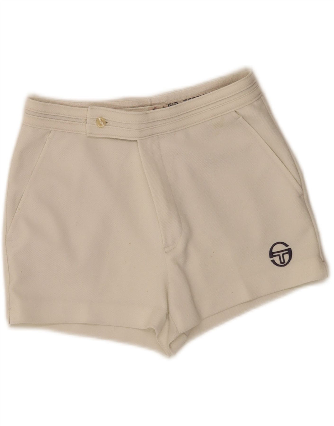 Sergio Tacchini Chino Shorts til kvinder IT 42 Medium W26 Hvid
