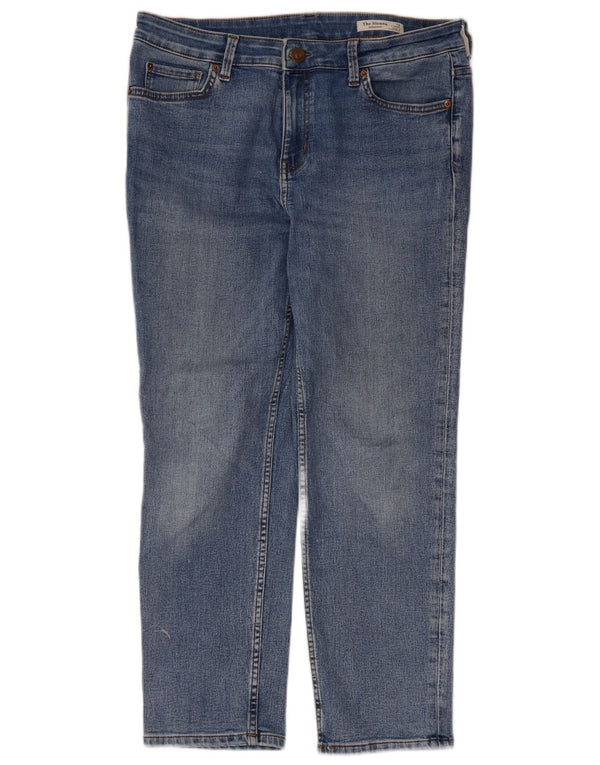 Marks & Spencer Womens The Sienna Straight Jeans UK 14 Large W32 L26 Blue