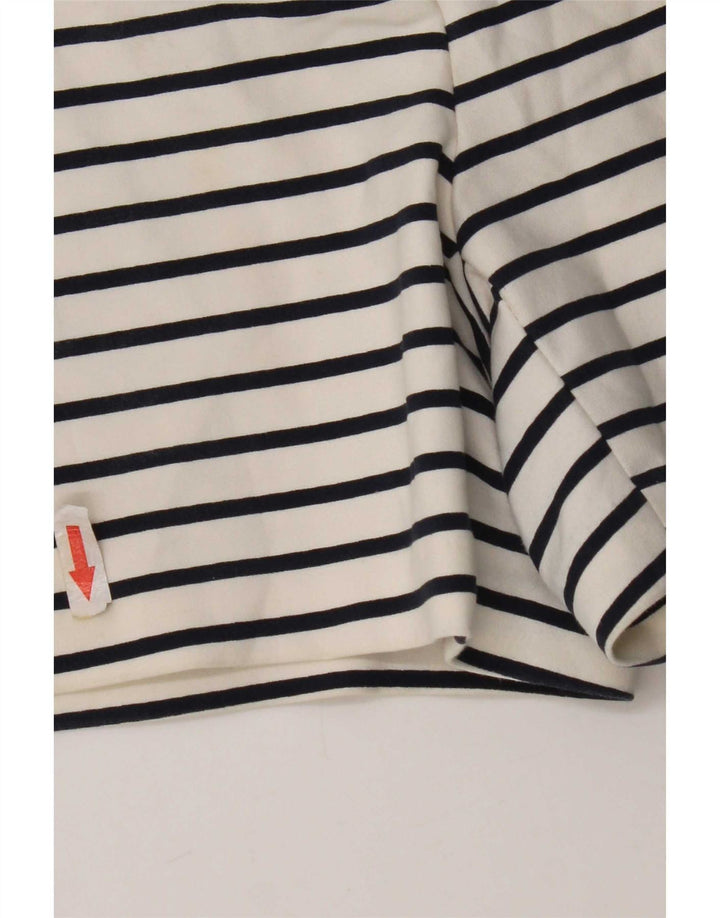 Zara Hot Pants til kvinder Medium W30 Hvidstribet bomuld