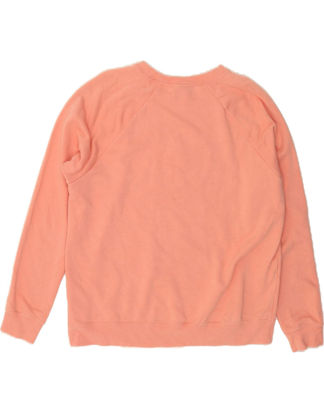 NIKE Womens Graphic Sweatshirt Jumper UK 16 Large Pink Cotton Vintage Nike and Second-Hand Nike from Messina Hembry 