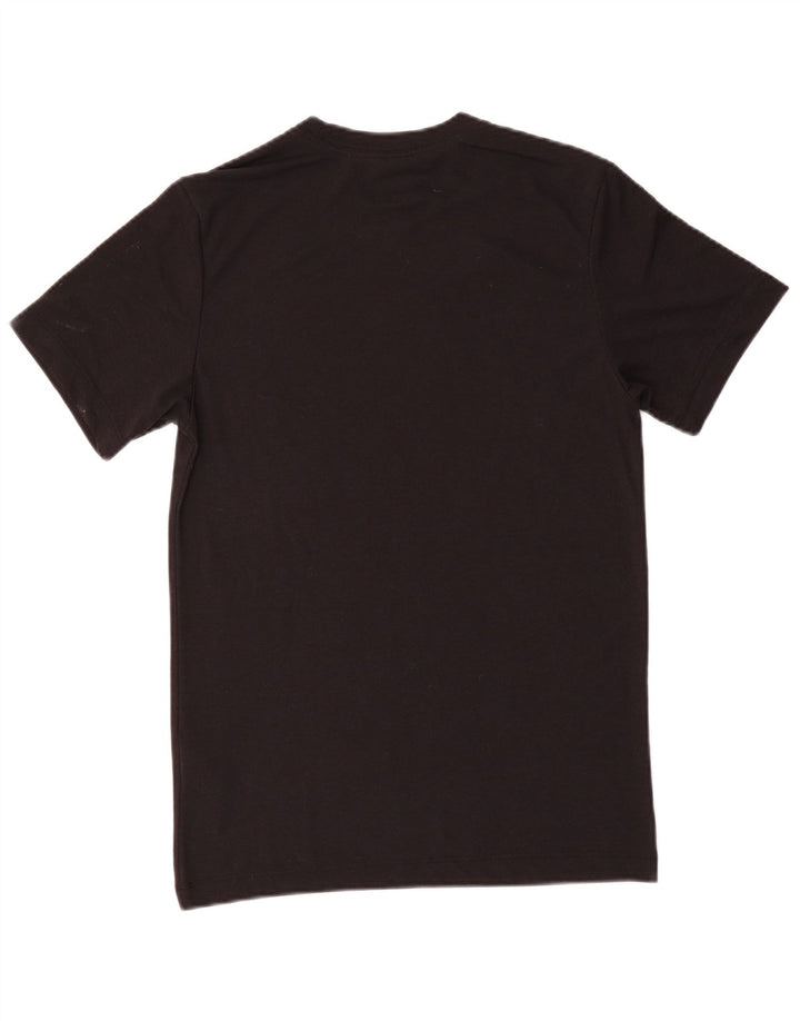 NIKE Herre Dri Fit grafisk T-shirt Top XS Sort polyester