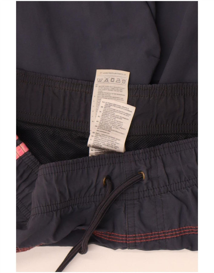 Adidas Badeshorts til mænd, små grå nylon