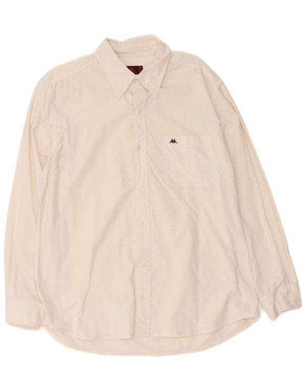 Kappa Herreskjorte 2XL Hvid
