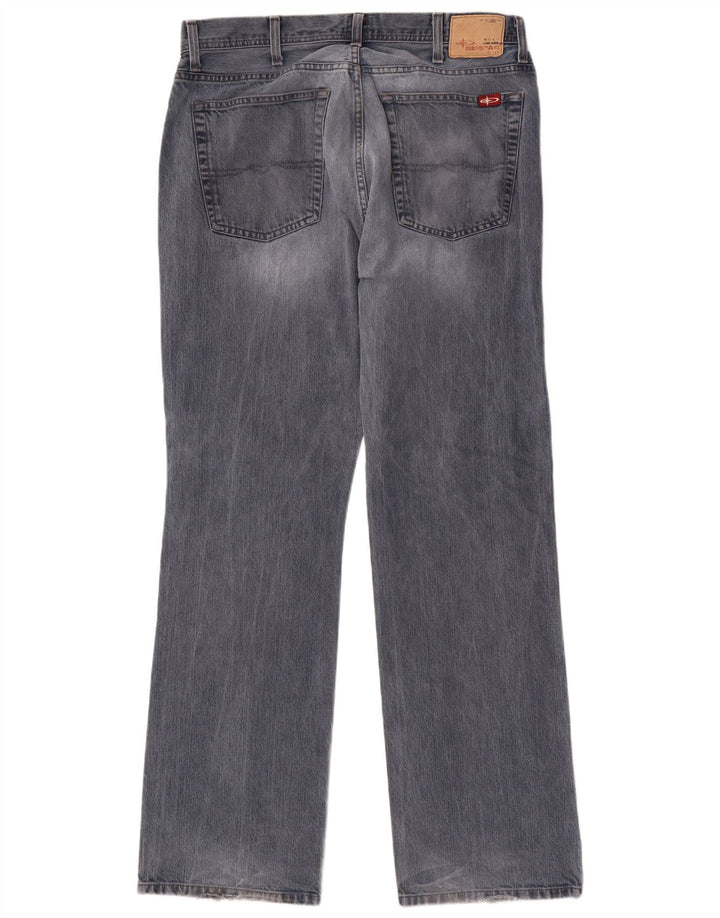 Big Star Herre Straight Jeans W36 L34 Blå Bomuld