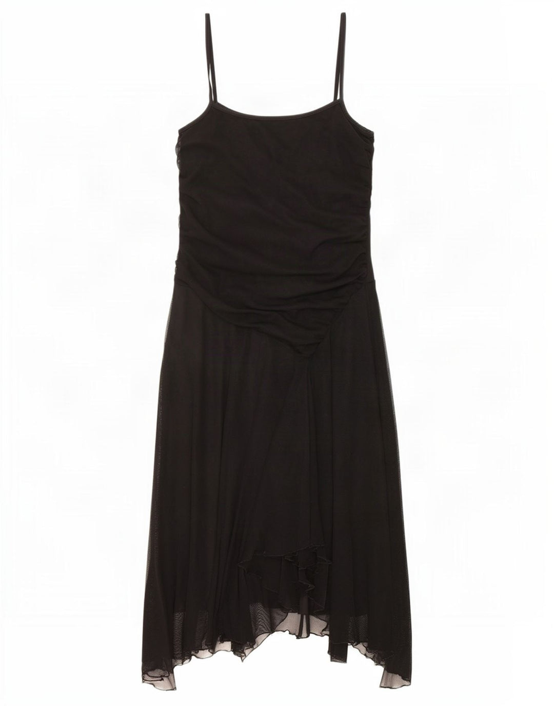 Awear Womens Ærmeløs Asymmetrisk Kjole UK 10 Small Black Polyester