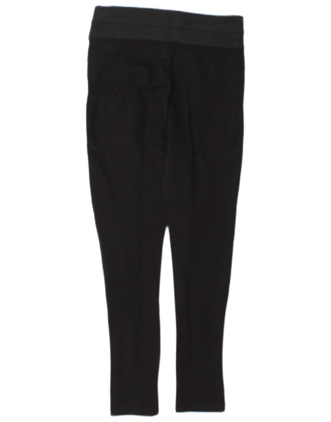 Zara Womens Leggings UK 10 Small Black Pinstripe